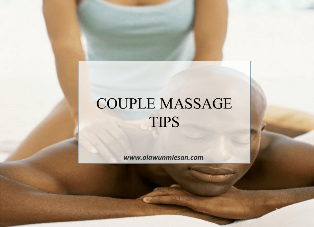 couple massage tips