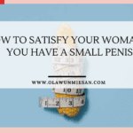 How To Satisfy Your Woman If You Have A Small Penis.