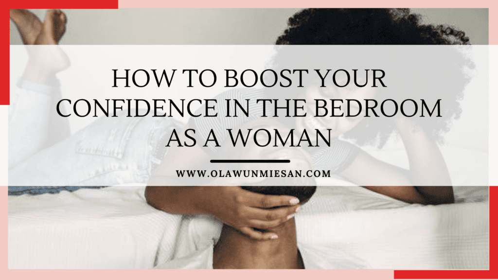 Confident woman in the bedroom